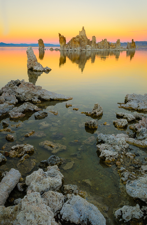 Mono Lake Tufa Transition
