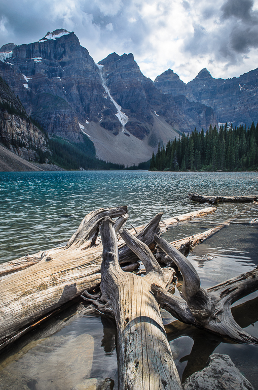 Lake Moraine Clearing Storm