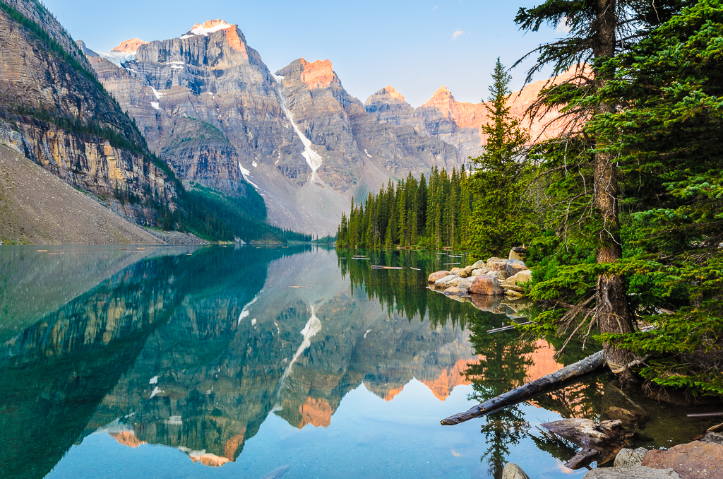 Lake Moraine Sunrise