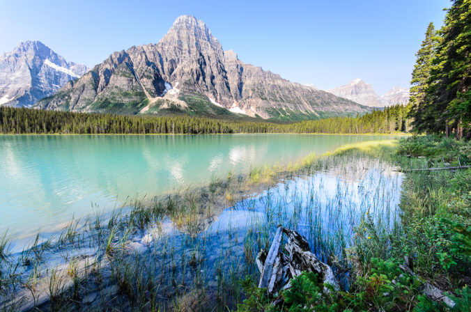 Mount Cephron on the Bow River